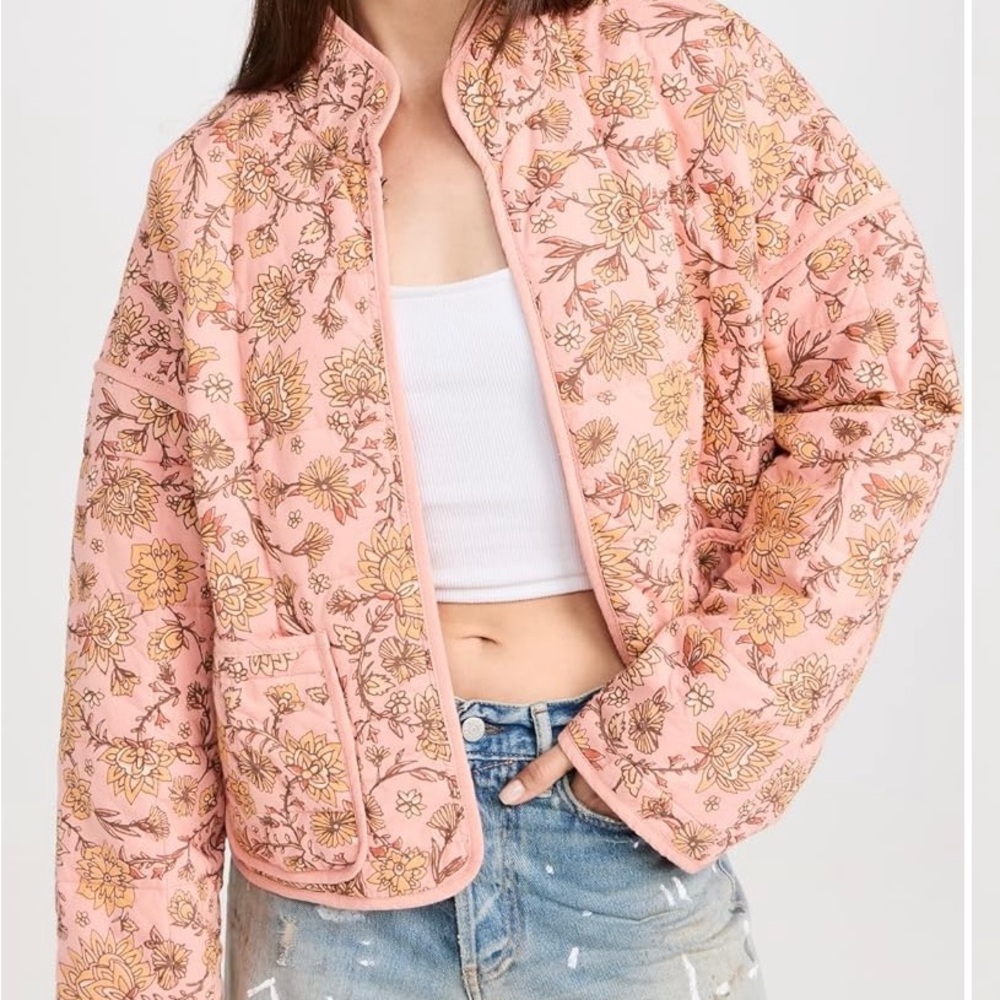 Free People Chloe Jacket XS quilted jacket